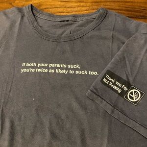 Vintage 90s RARE Stop Smoking promo single stitch